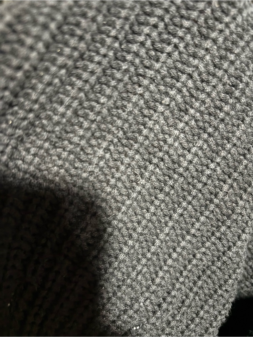 ROLLA'S black  Chunky Ribbed Button Cardi - Picture 4 of 4